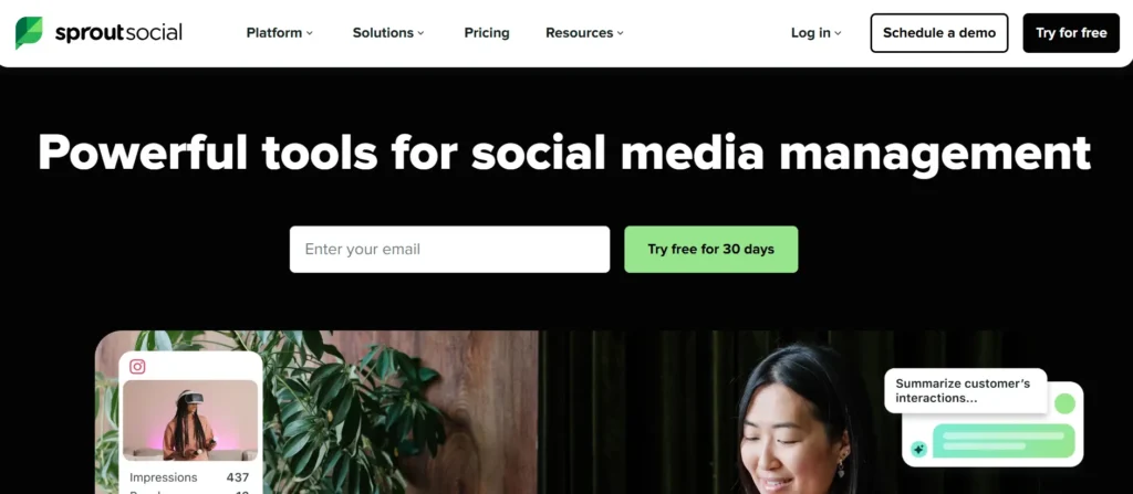 Best Social Media Customer Service Tools: Sprout Social