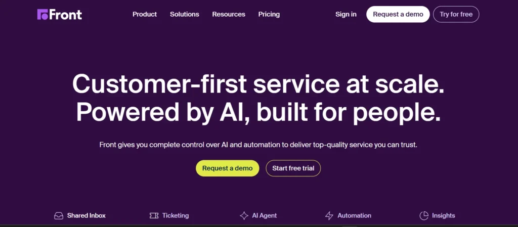 Best Social Media Customer Service Tools: Front