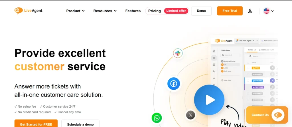 Best Social Media Customer Service Tools: LiveAgent