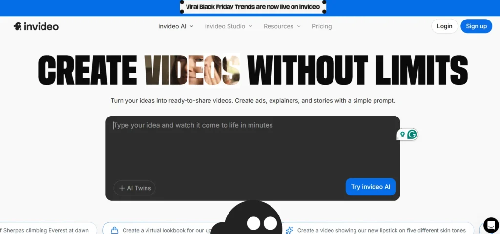 Great Online Tool - Invideo