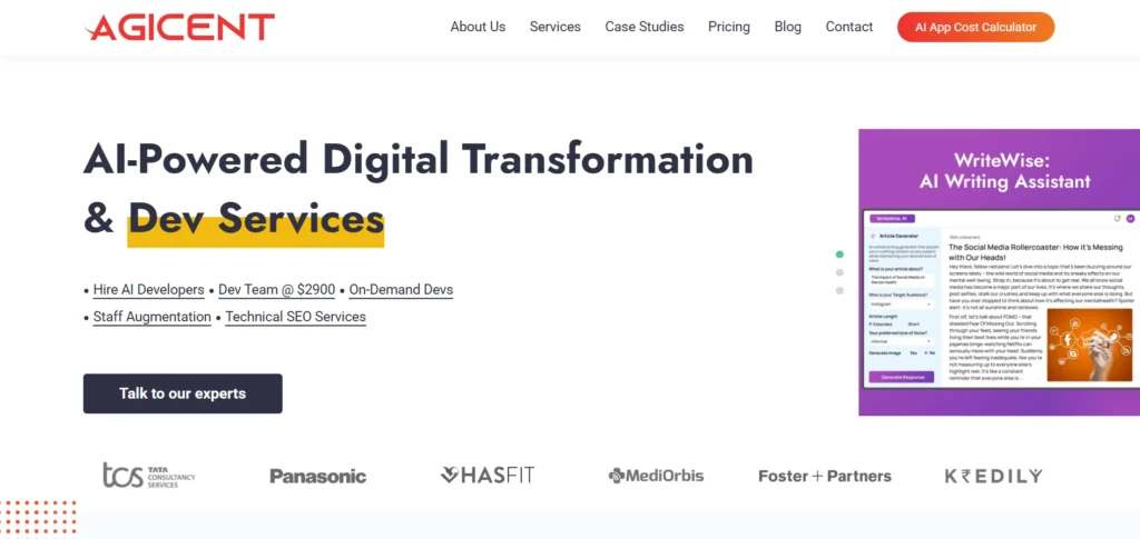 Software Company in Baneer - Agicent Technologies