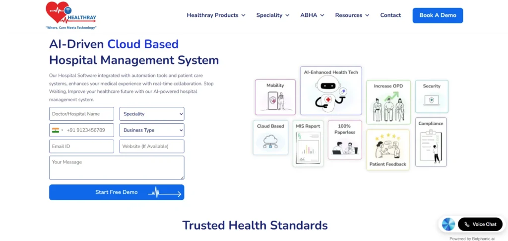 Healthcare Management Software - Healthray 