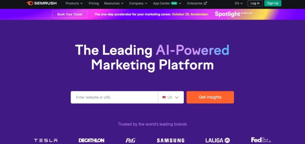 Semrush AI - AI Tools For Marketing