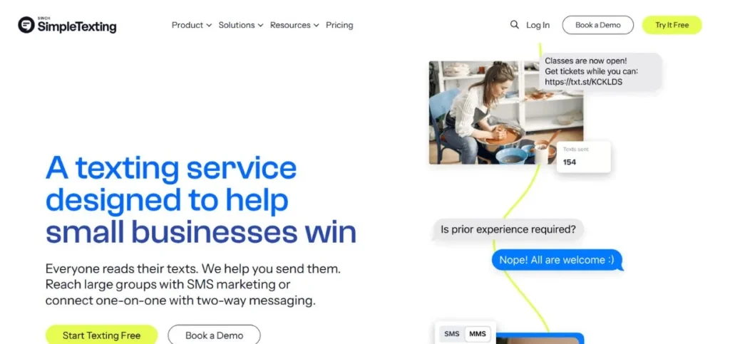 SimpleTexting - SMS Marketing Software