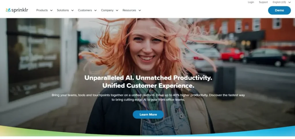 Sprinklr - AI Social Listening Tools