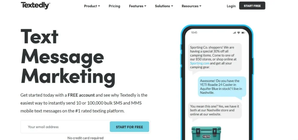 Textedly - SMS Marketing Software
