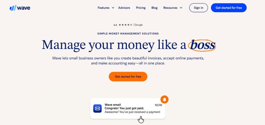 Wave -  Invoicing Software for Travel Business