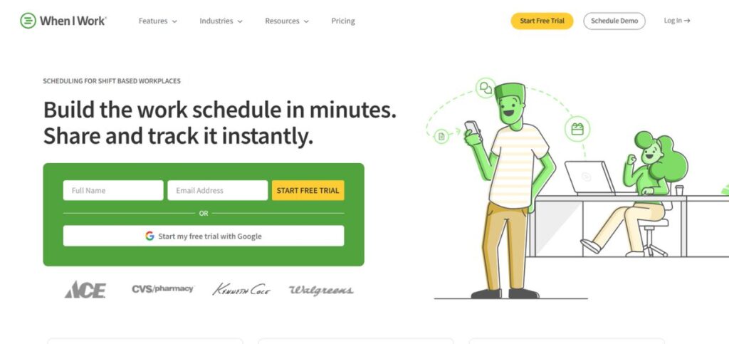 When I Work - Attendance Tracking Software