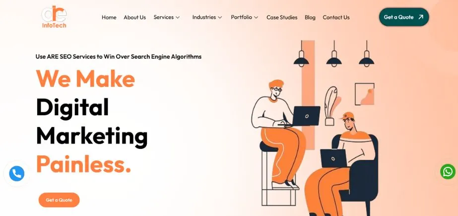 ARE InfoTech - SEO experts in india