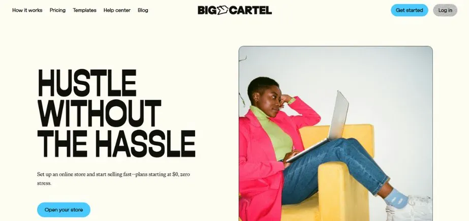 Big Cartel - SaaS ecommerce platforms comparison
