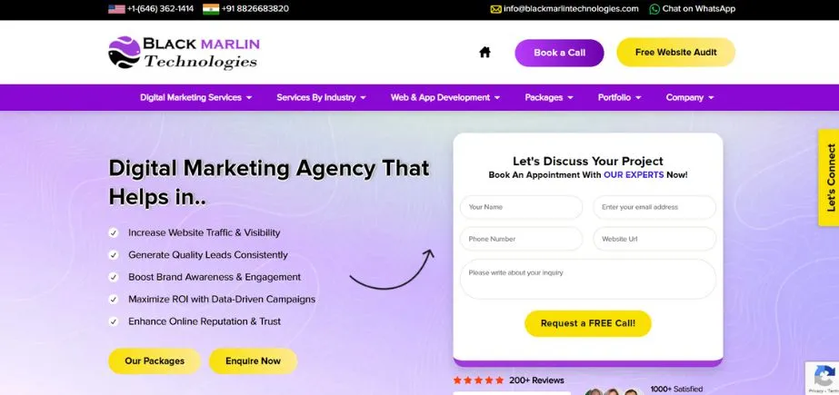 Black Marlin Technologies - SEO experts in india