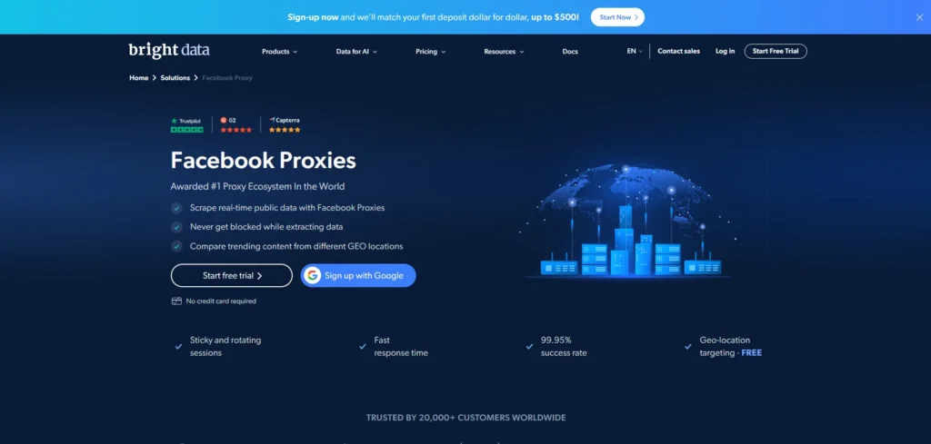 Bright Data-Proxy For Facebook
