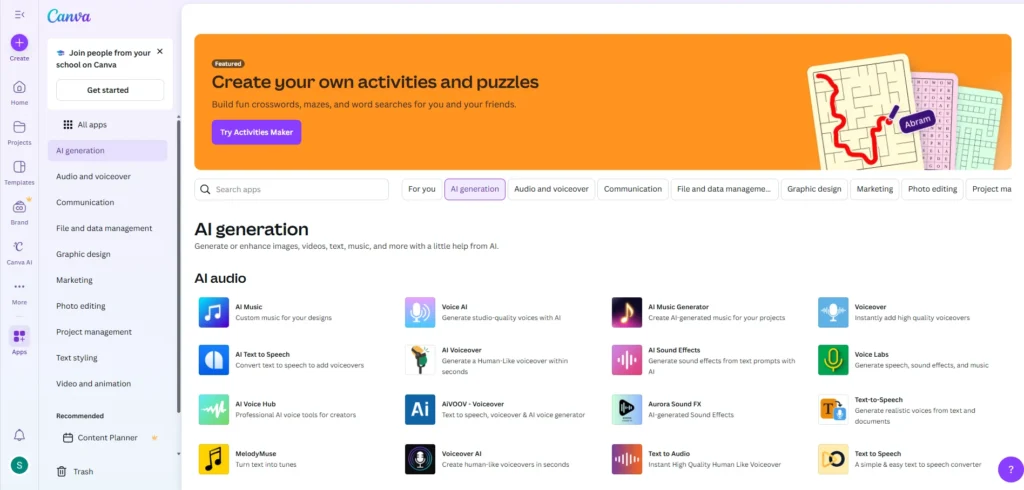 Canva Sticker AI (via Apps)-AI Sticker Generators
