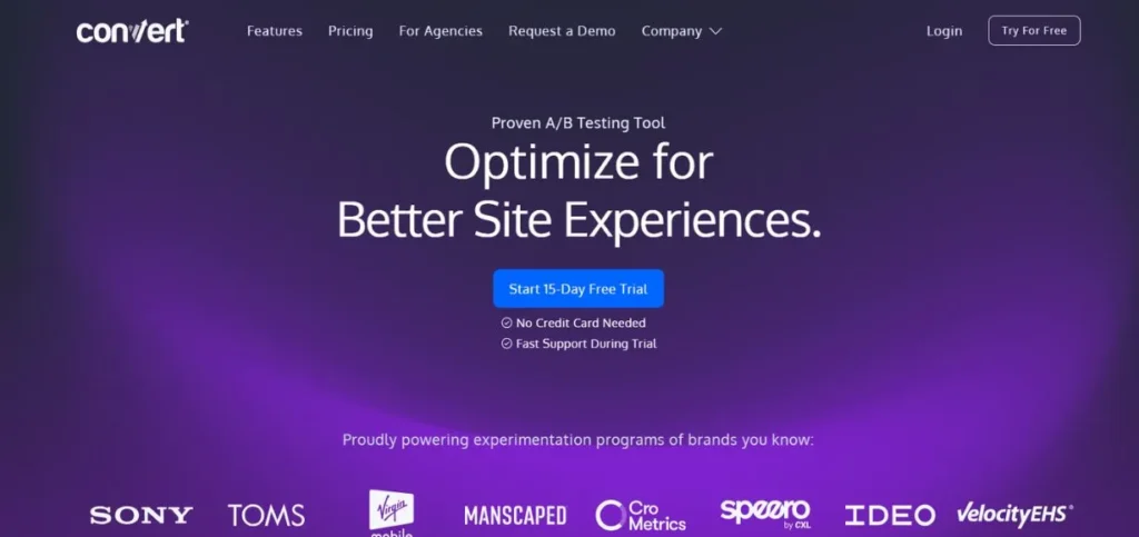 Convert - A/B Testing Tools
