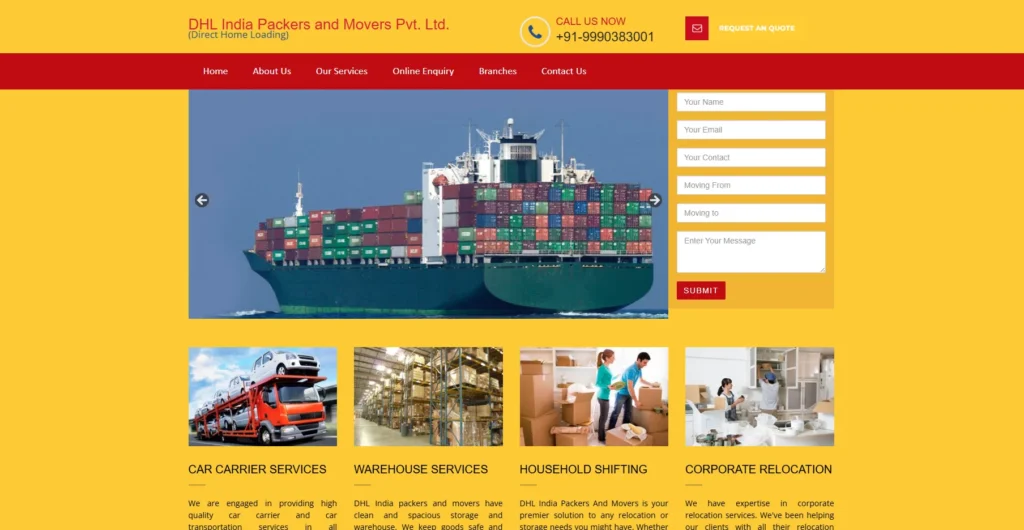 DHL Cargo Packers and Movers (Indore)-Packers and Movers in Indore 
