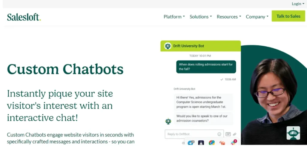 Drift - Chatbot Builders for Marketers