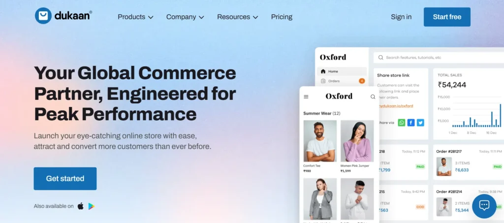 Dukaan  - Shopify Alternatives
