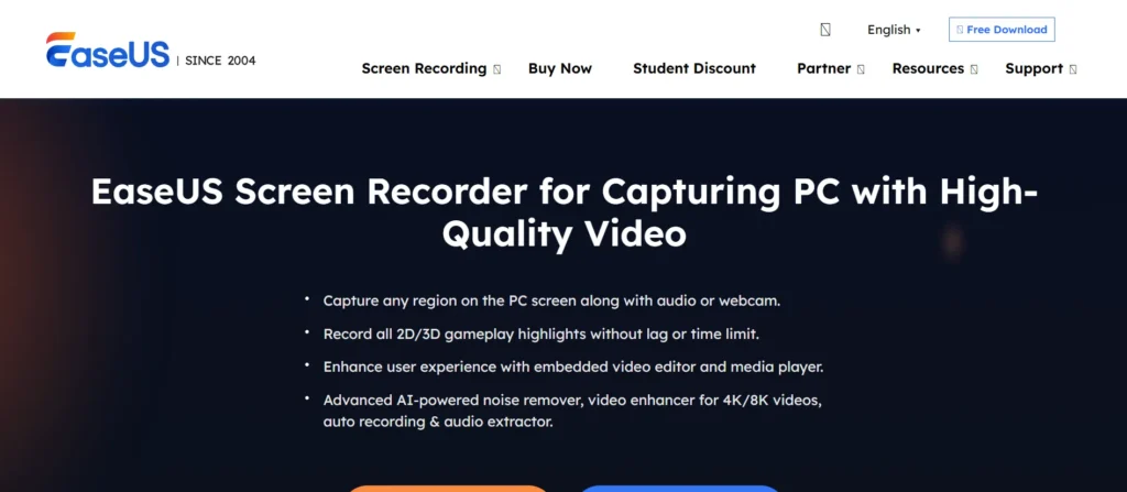 EaseUS RecExperts - Clipping Software