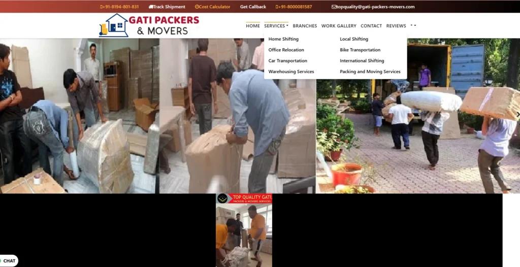 Gati Packers and Movers (Indore)-Packers and Movers in Indore 
