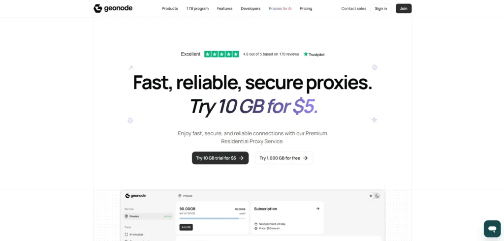 Geonode-Proxy For Facebook