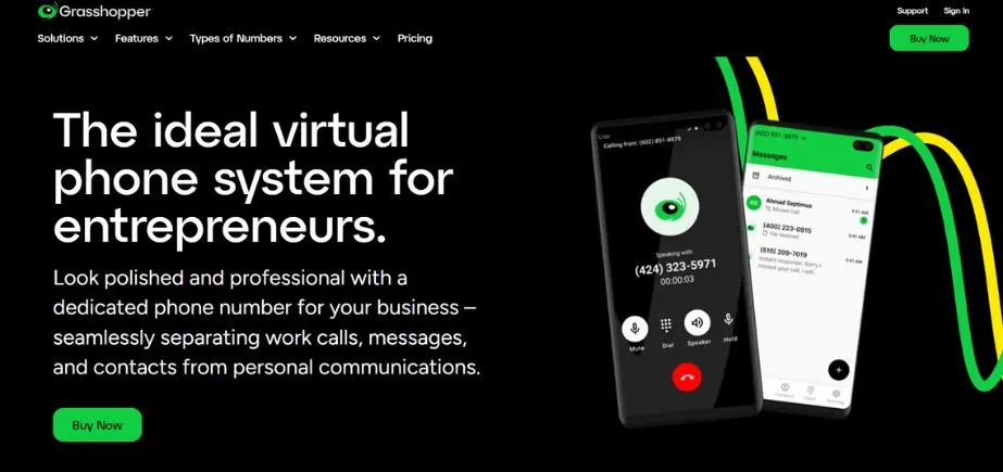Grasshopper - Best Office Phone Systems for Small Business