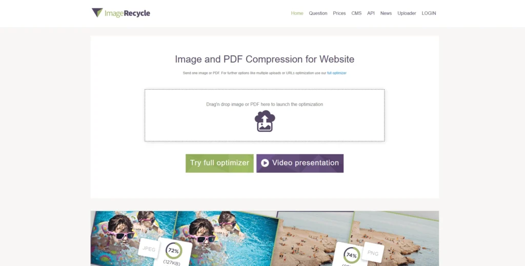 ImageRecycle-Image Optimization Plugins for WordPress