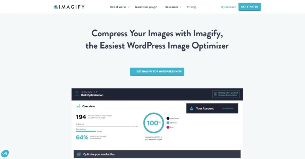 Imagify-Image Optimization Plugins for WordPress