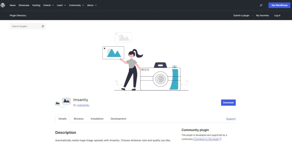 Imsanity-Image Optimization Plugins for WordPress