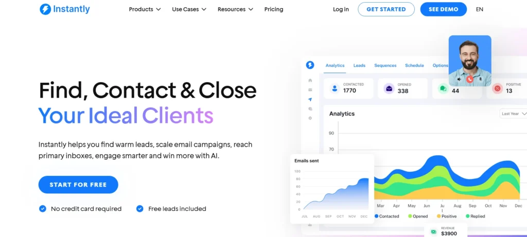 B2B Lead Finder Tool - Instantly