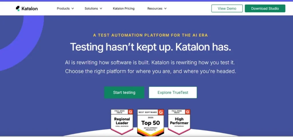 Katalon Studio - Automation Testing Tools