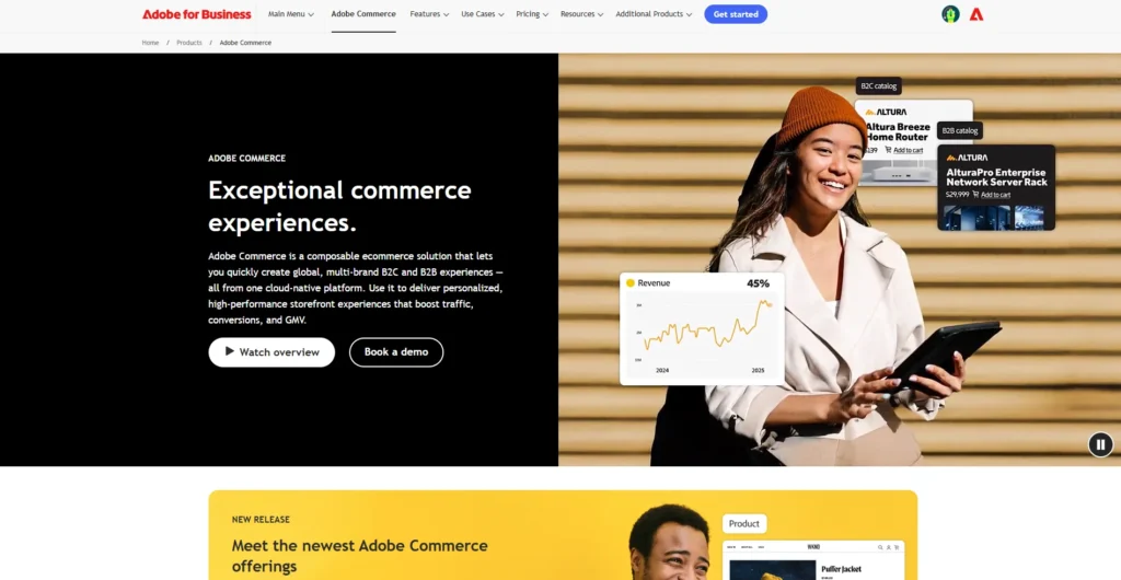 BigCommerce alternative - Magento (Adobe Commerce)