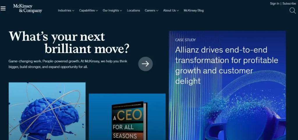 McKinsey & Company India - Consulting Companies in India