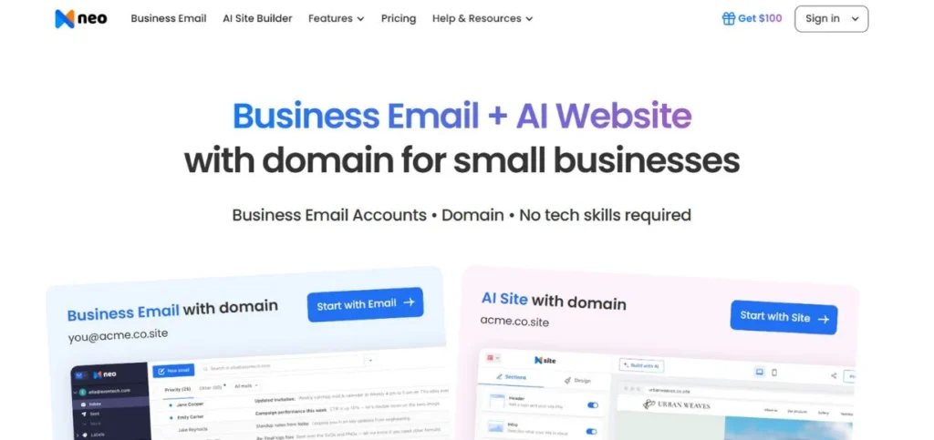 Neo - Best Email Providers