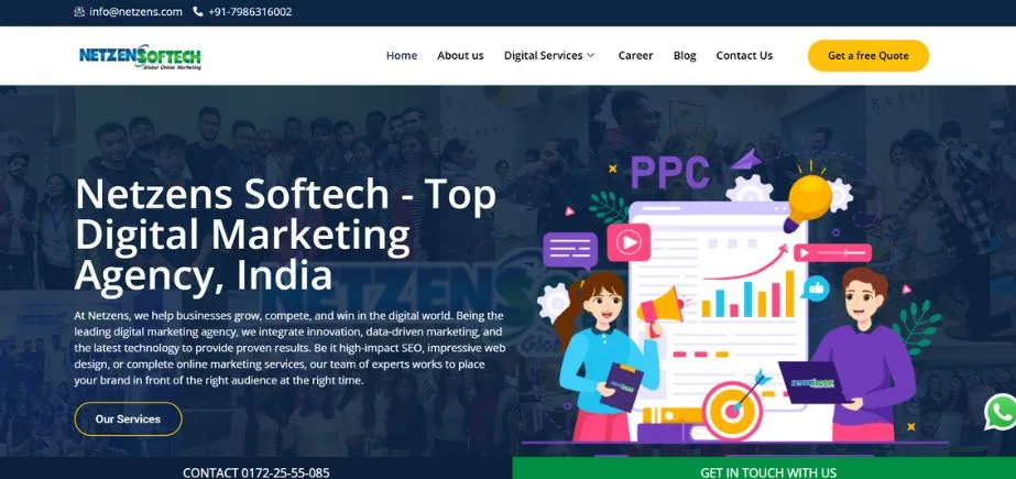 Netzens Softech - SEO experts in india