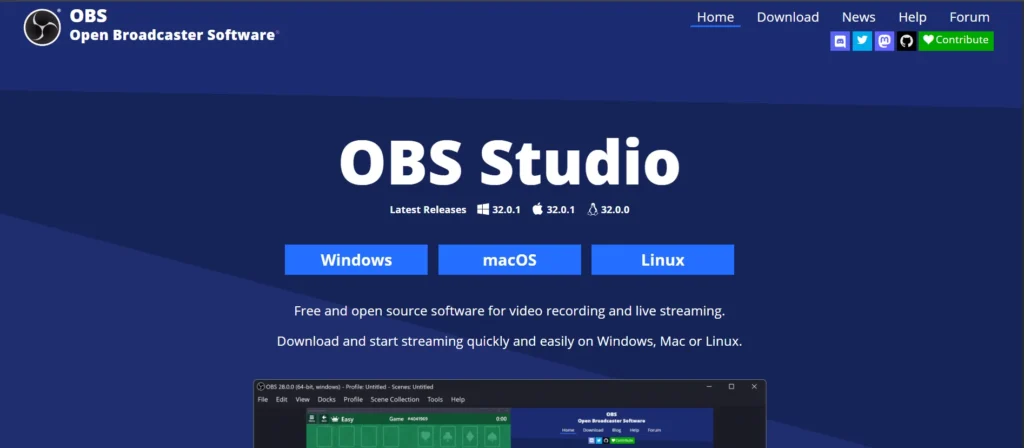 OBS Studio - Clipping Software