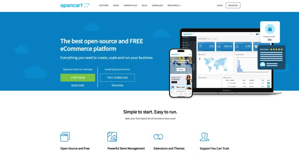 BigCommerce Alternative - OpenCart