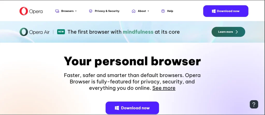 Opera Browser - Ad Blockers