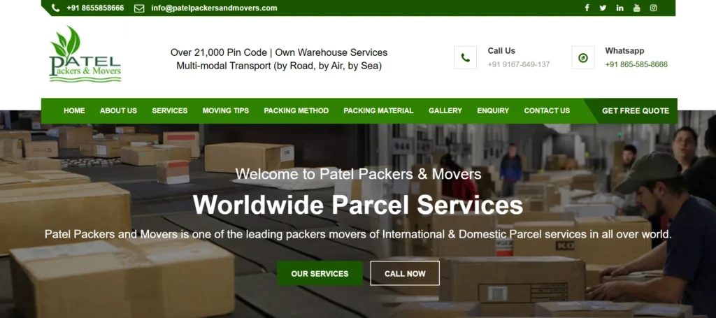 Patel Packers and Movers - Packers and Movers in Mumbai