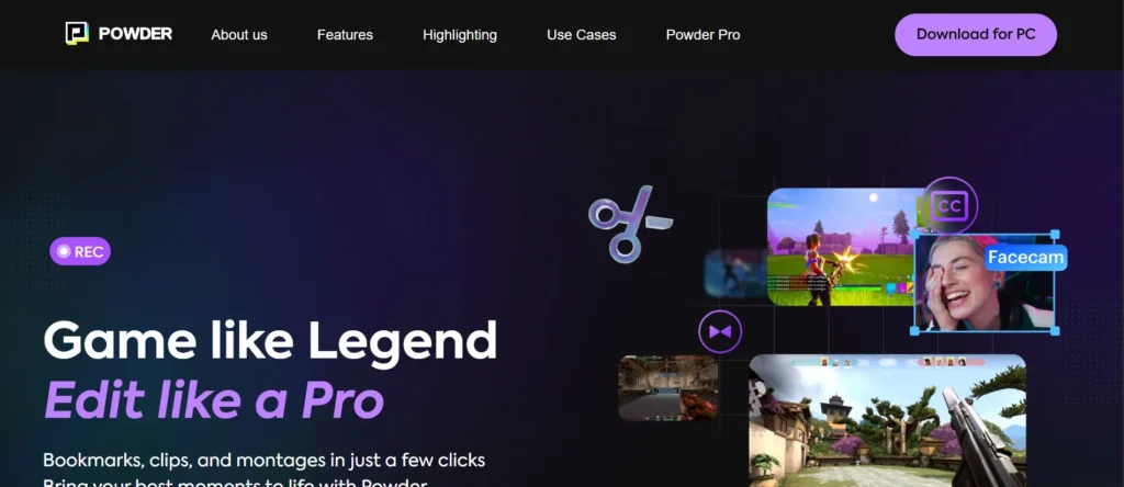 Powder.gg - Clipping Software