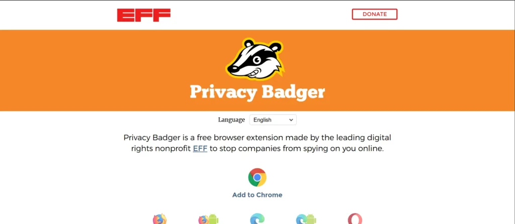 Privacy Badger - Ad Blockers