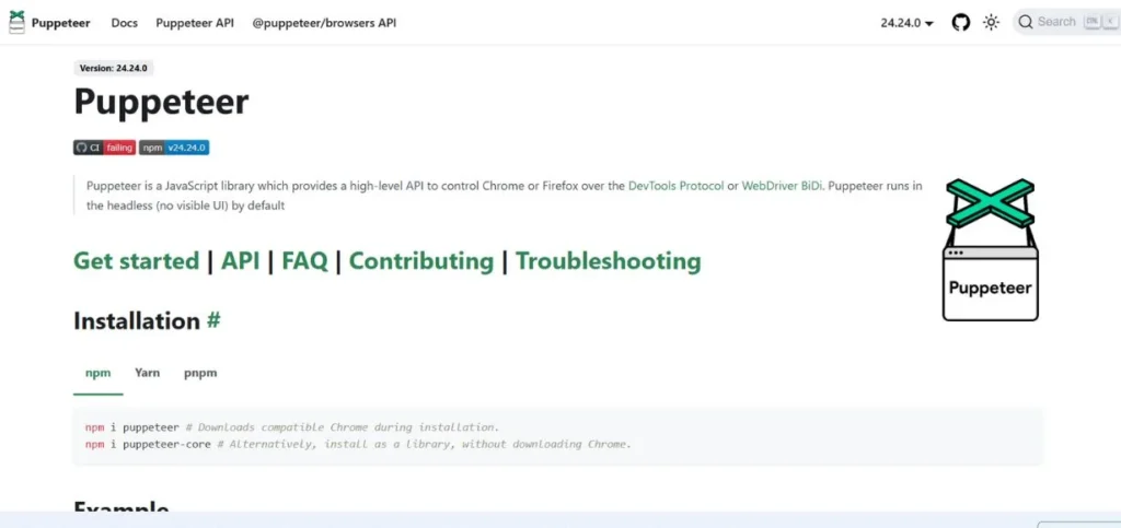 Puppeteer - Automation Testing Tools