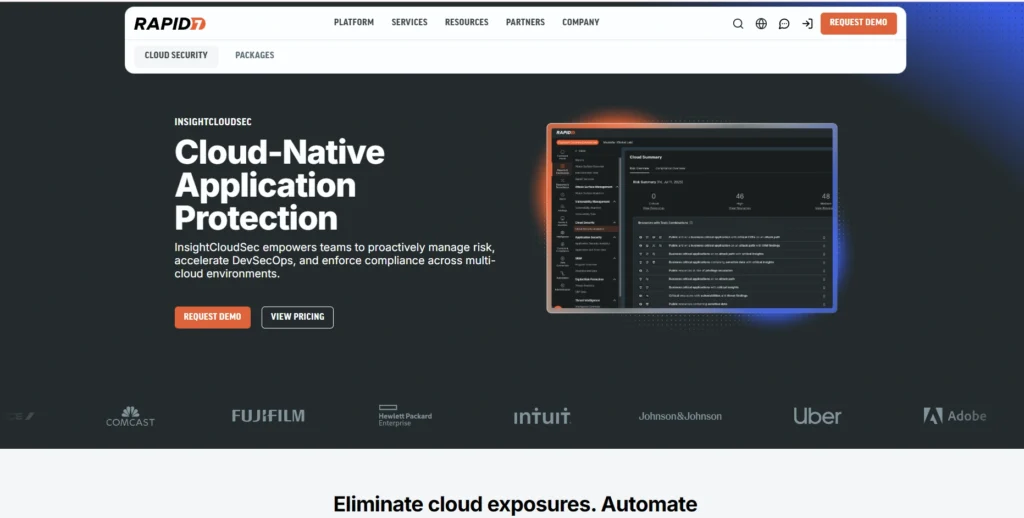 Rapid7 InsightCloudSec-Cloud Security Tools