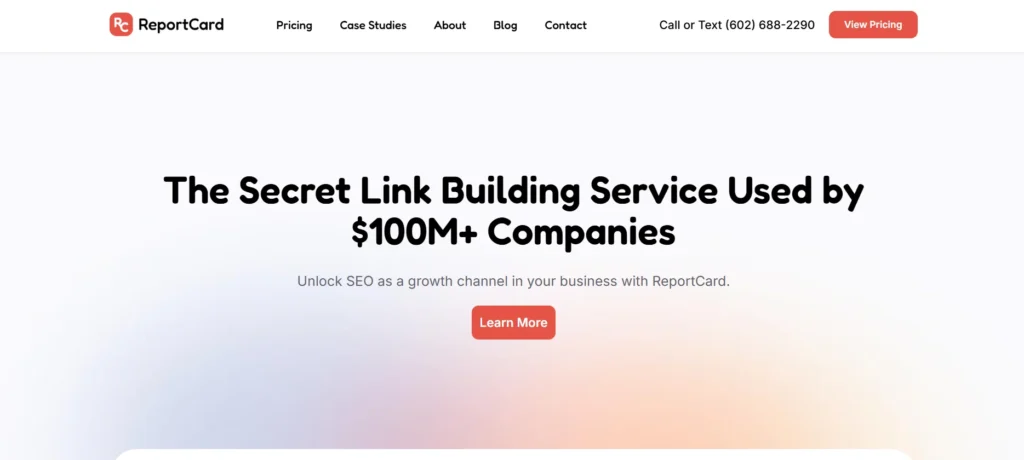 SEO Agency - ReportCard