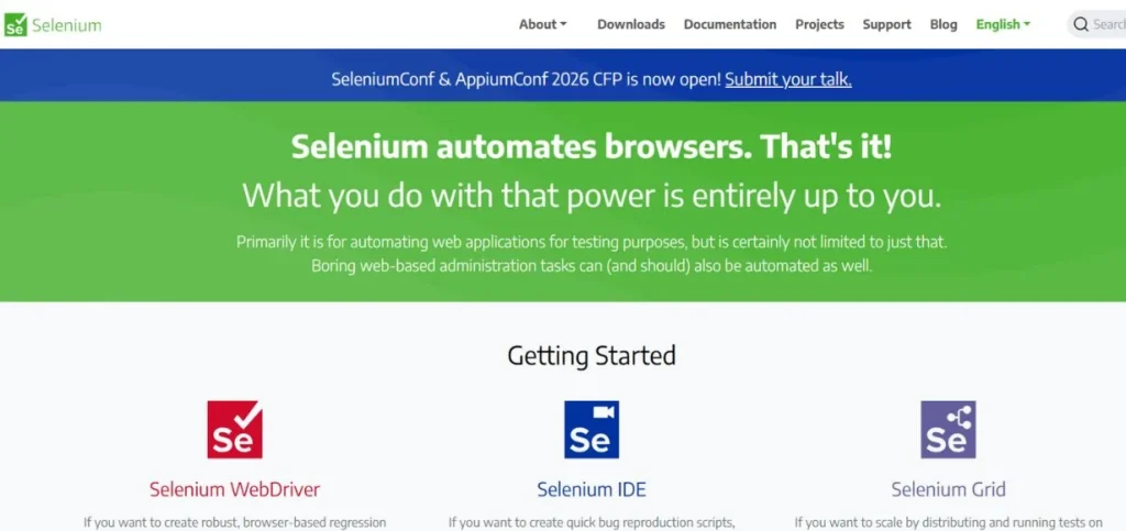 _ Selenium - Automation Testing Tools