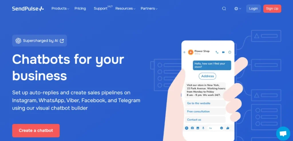 SendPulse - Chatbot Builders for Marketers