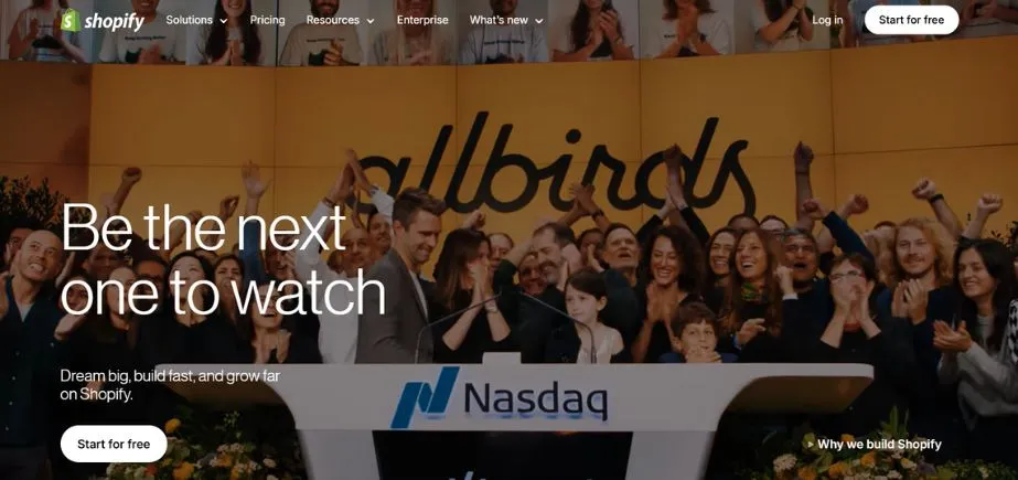 Shopify - SaaS ecommerce platforms comparison