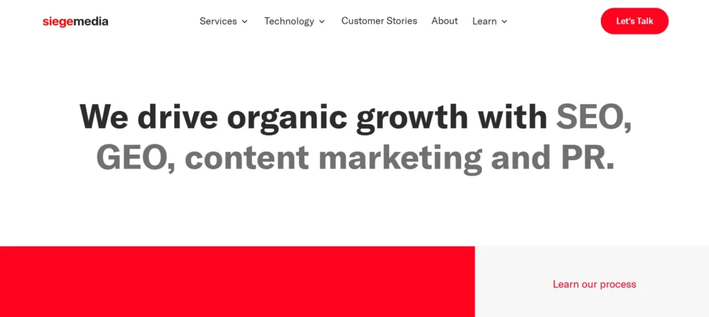 SEO Agency - Siege Media
