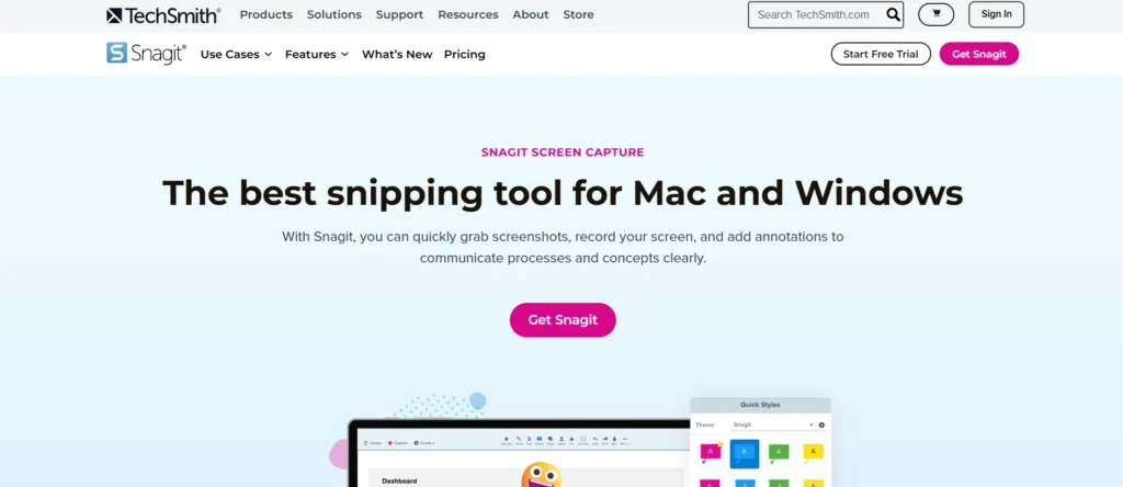 Snagit - Clipping Software
