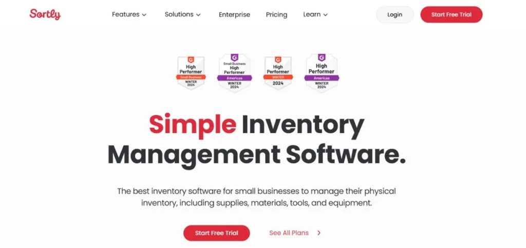Sortly - Inventory Management Systems