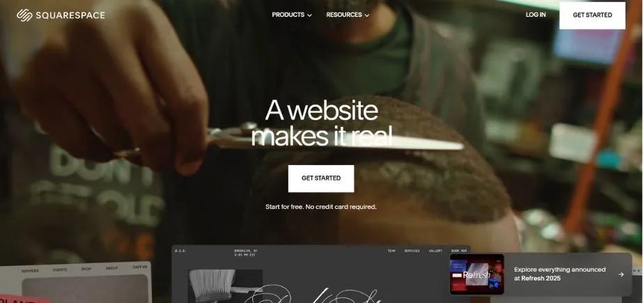 Squarespace - SaaS ecommerce platforms comparison